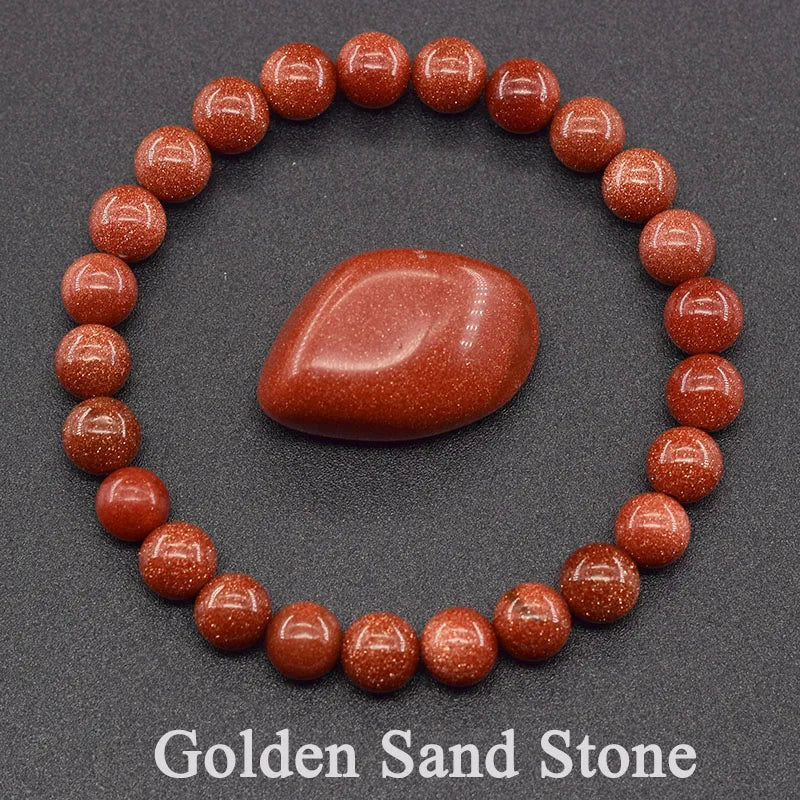 Golden Sandstone Bracelet – Confidence, Ambition & Positive Energy