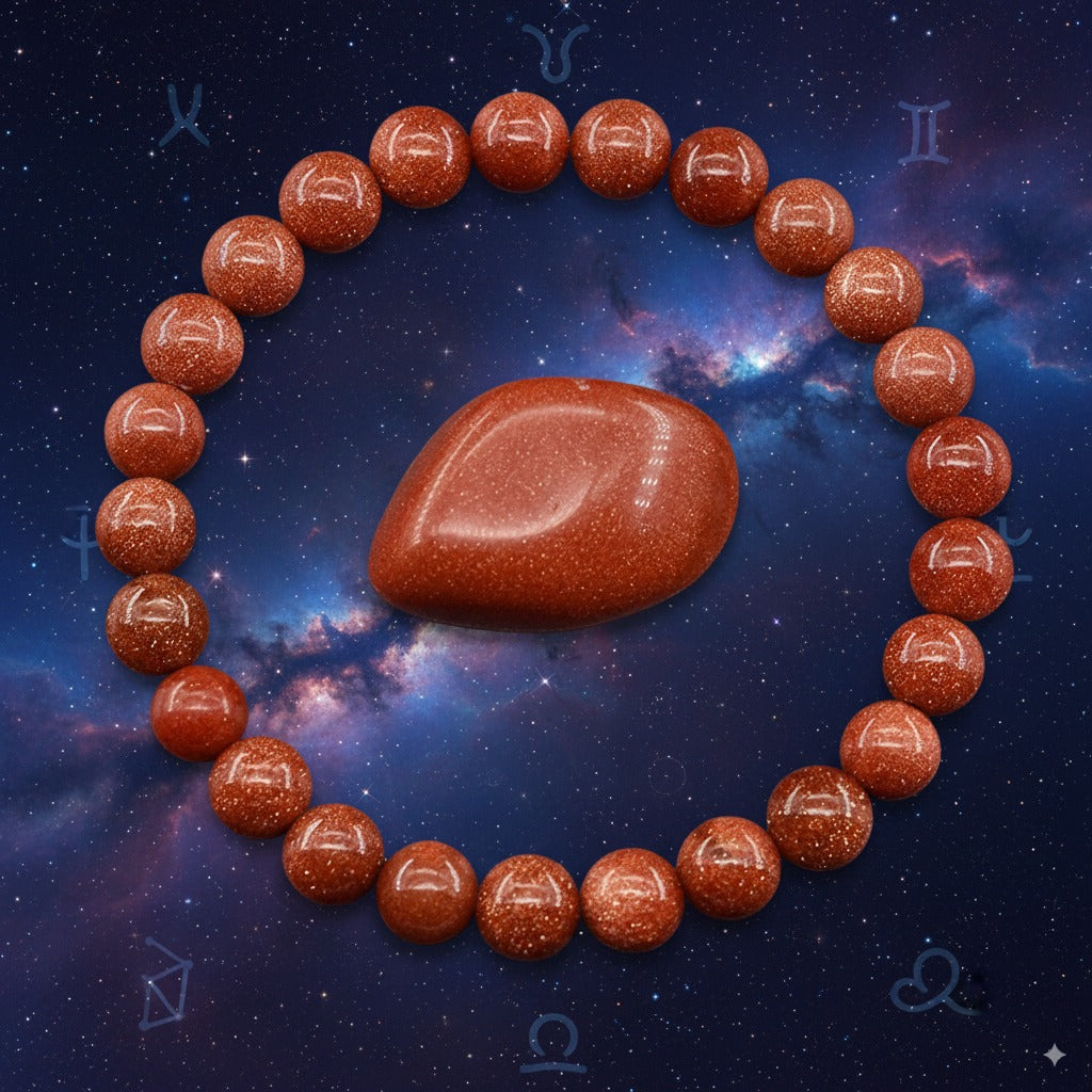 Golden Sandstone Bracelet – Confidence, Ambition & Positive Energy