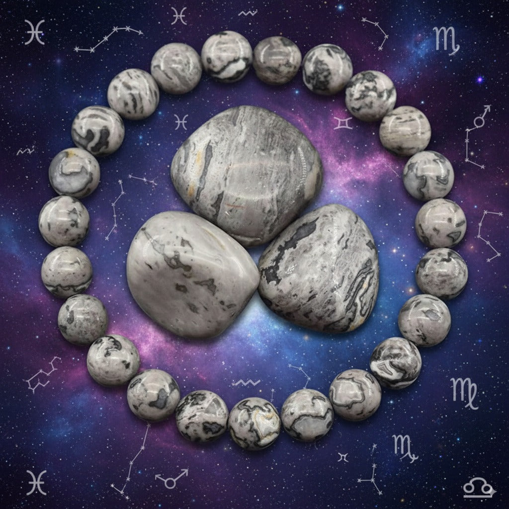 Map Stone Bracelet – Grounding, Stability & Clarity