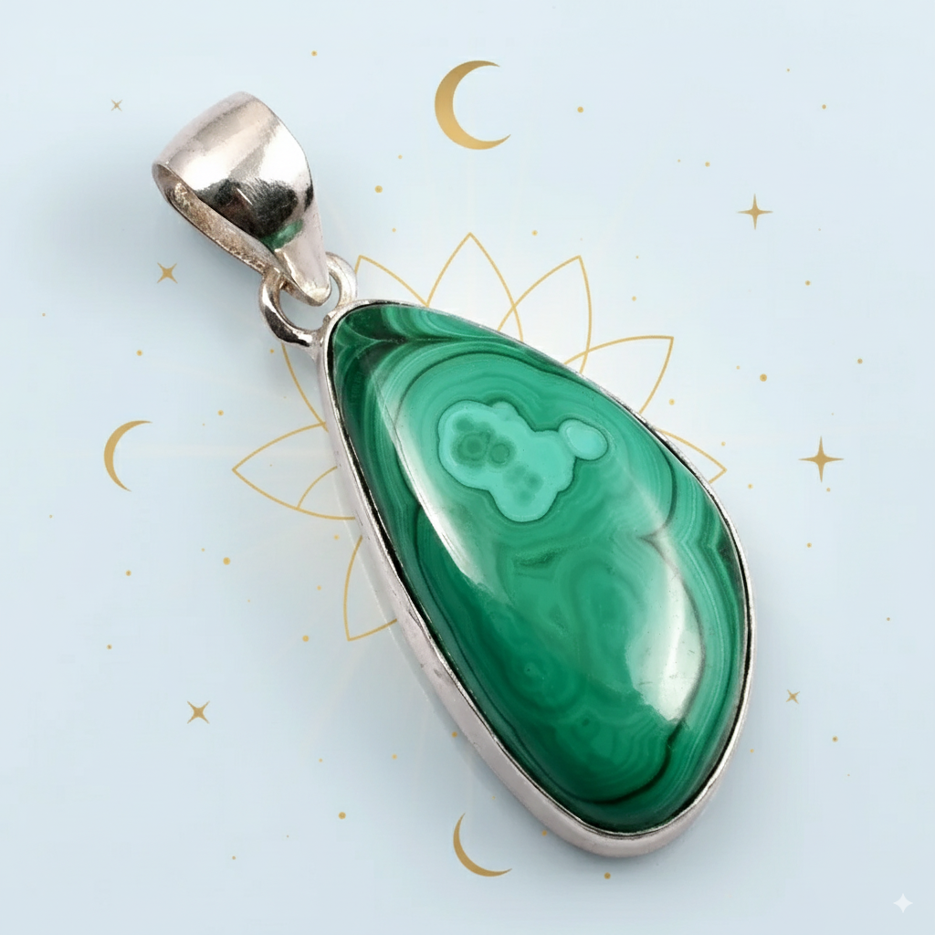 Malachite Protection & Transformation Pendant