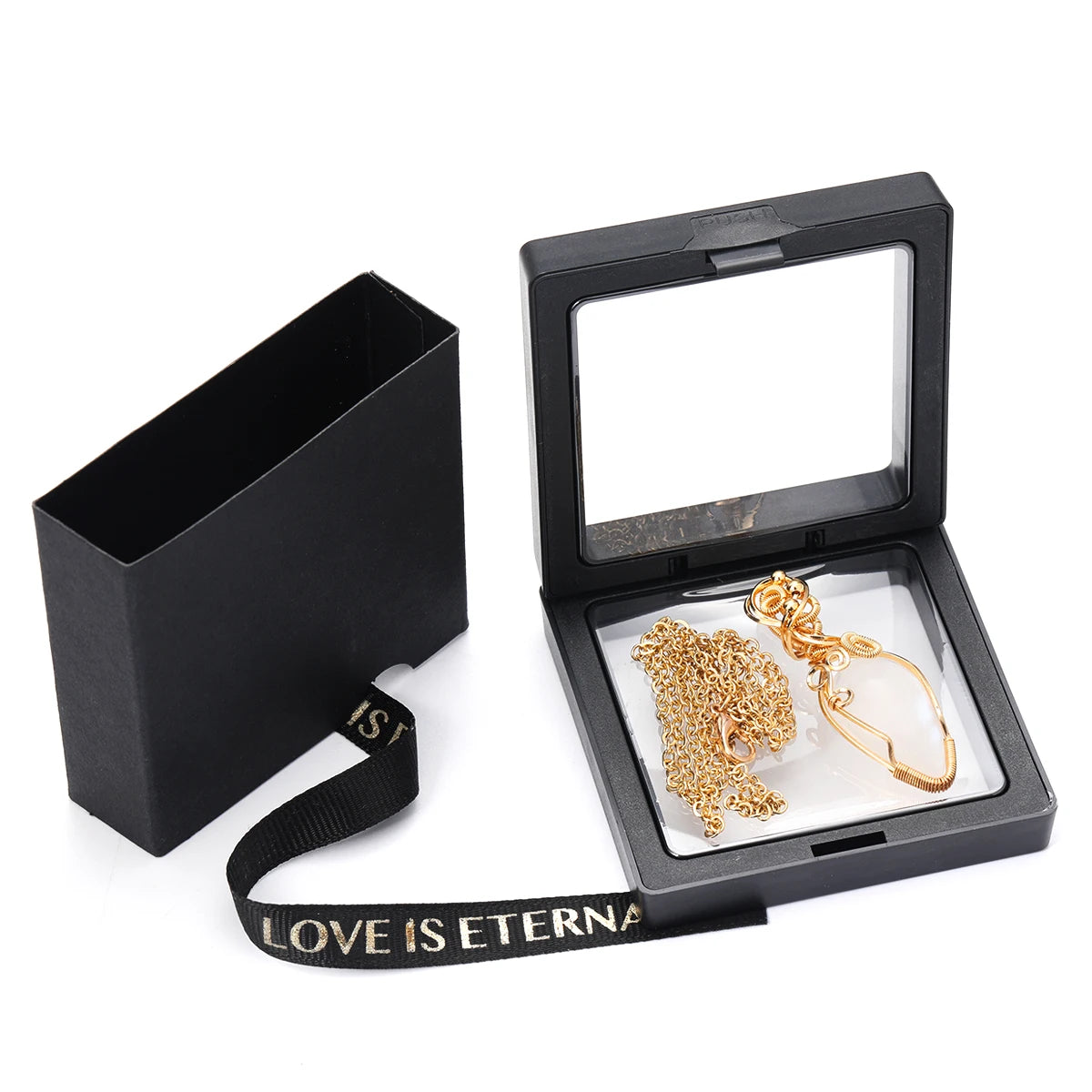 Moonstone Wire Wrapped Pendant Necklace – Intuition, Feminine Energy & New Beginnings