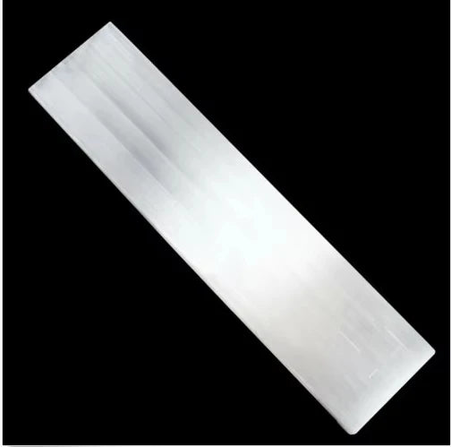 Selenite Slice Charging Station – Crystal Plate for Cleansing, Purification & Energy Healing
