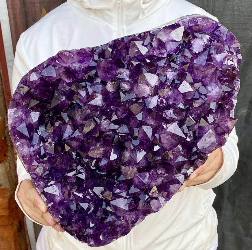 Natural Amethyst Cluster – Premium Grade Healing & Home Décor Crystal