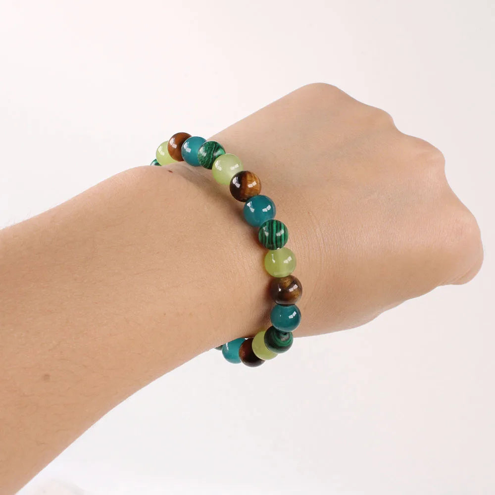 Rich Money Bracelet – Natural Stone Prosperity Bangle