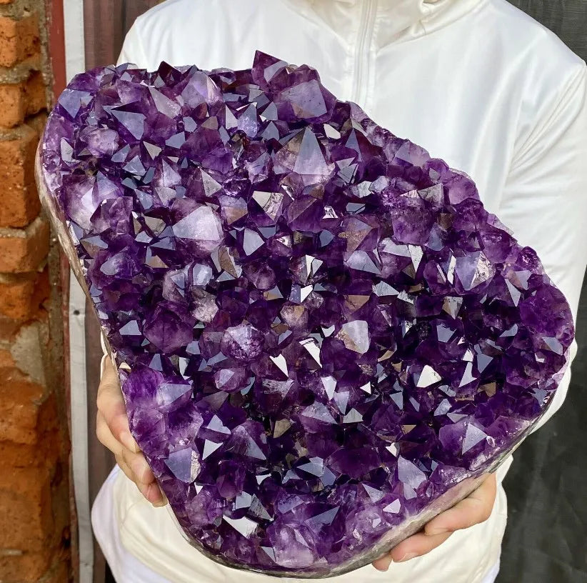 Natural Amethyst Cluster – Premium Grade Healing & Home Décor Crystal