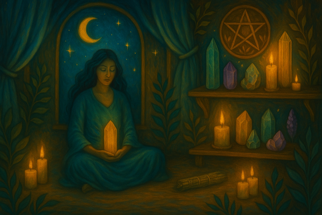 How to Create a Sacred Space with Crystals: Your Personal Sanctuary for Healing and Manifestation