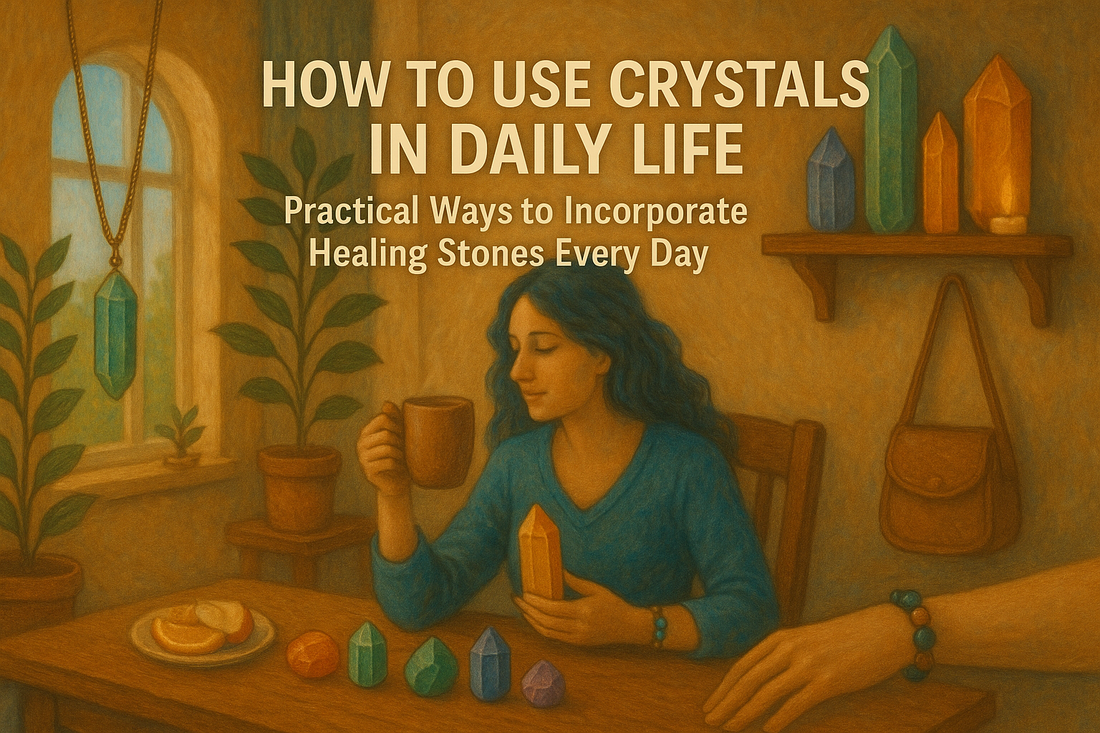 How to Use Crystals in Daily Life: Practical Ways to Incorporate Healing Stones Every Day
