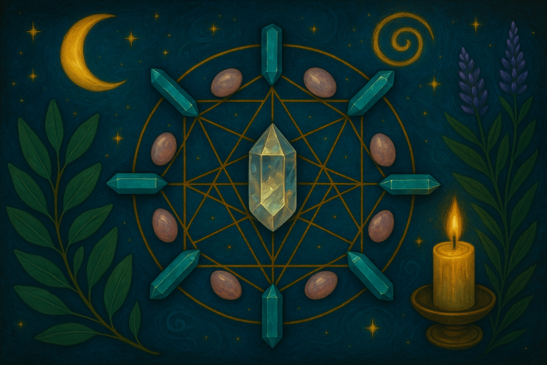 Crystal Grids for Manifestation: How to Create Powerful Layouts for Specific Intentions