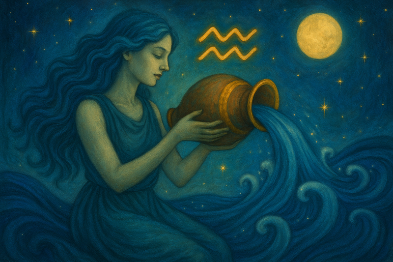 Aquarius – January 20 to February 18