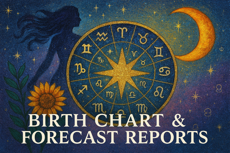 Birth Chart & Forecast Reports
