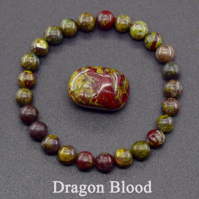 Dragon Blood Crystal Bracelet – Courage, Vitality & Manifestation