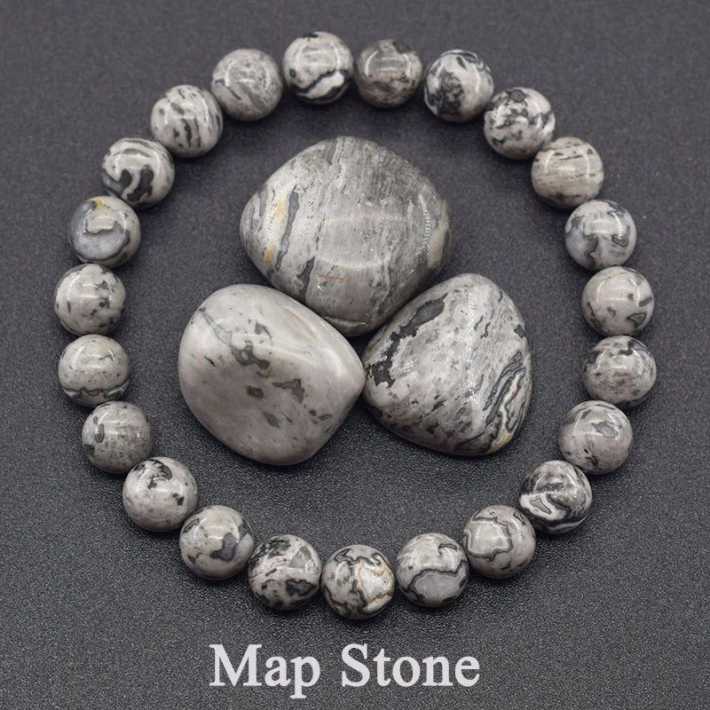Map Stone Bracelet – Grounding, Stability & Clarity