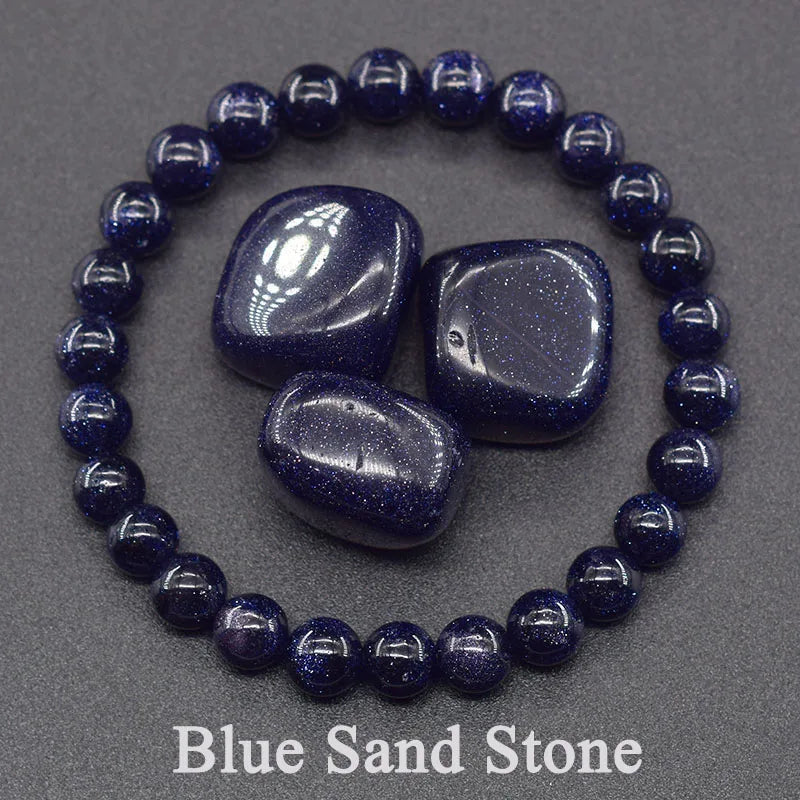 Blue Sandstone Bracelet – Ambition, Confidence & Manifestation