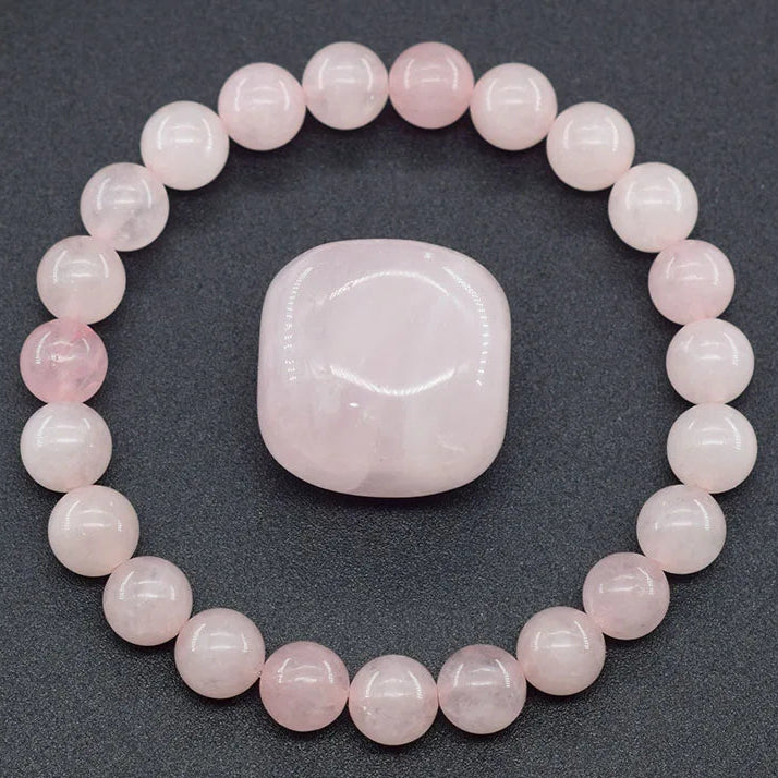 Rose Quartz Bracelet – Love, Compassion & Emotional Healing