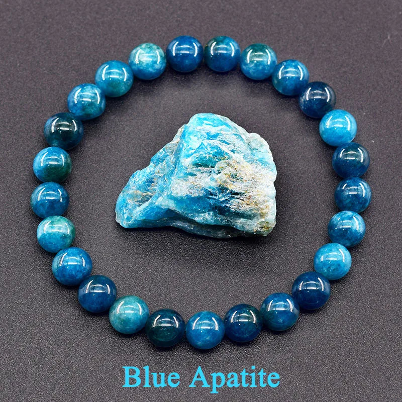 Blue Apatite Bracelet – Inspiration, Clarity & Manifestation