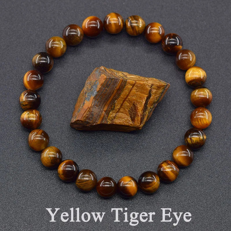 Tiger’s Eye Crystal Bracelet – Confidence, Protection & Manifestation