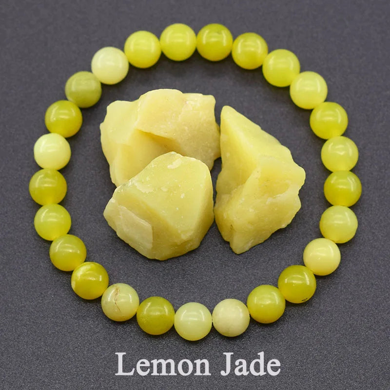 Lemon Jade Crystal Bracelet – Joy, Clarity & Abundance