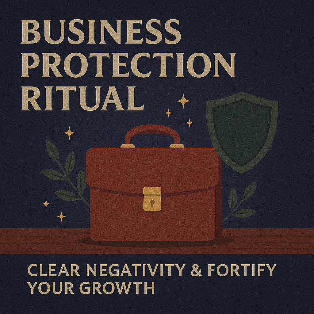Business Protection Ritual — Clear Negativity & Fortify Your Growth (Done within 12–24 hrs)