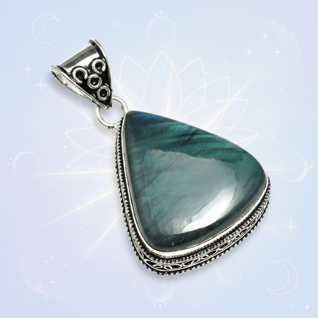 Labradorite Transformation & Protection Pendant