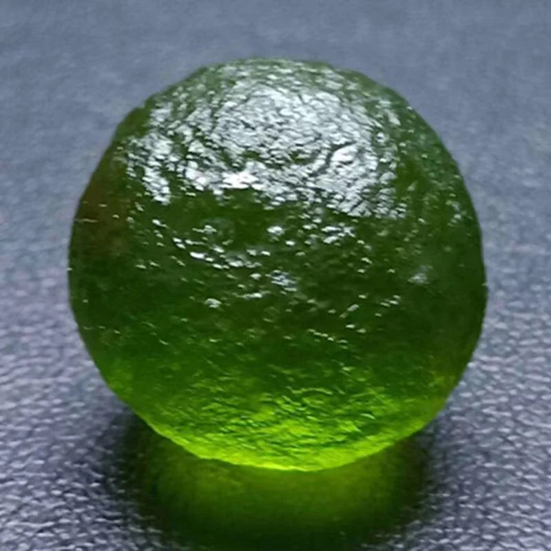 20 mm Genuine Moldavite Energy Sphere – Star-Born Crystal of Cosmic Transformation