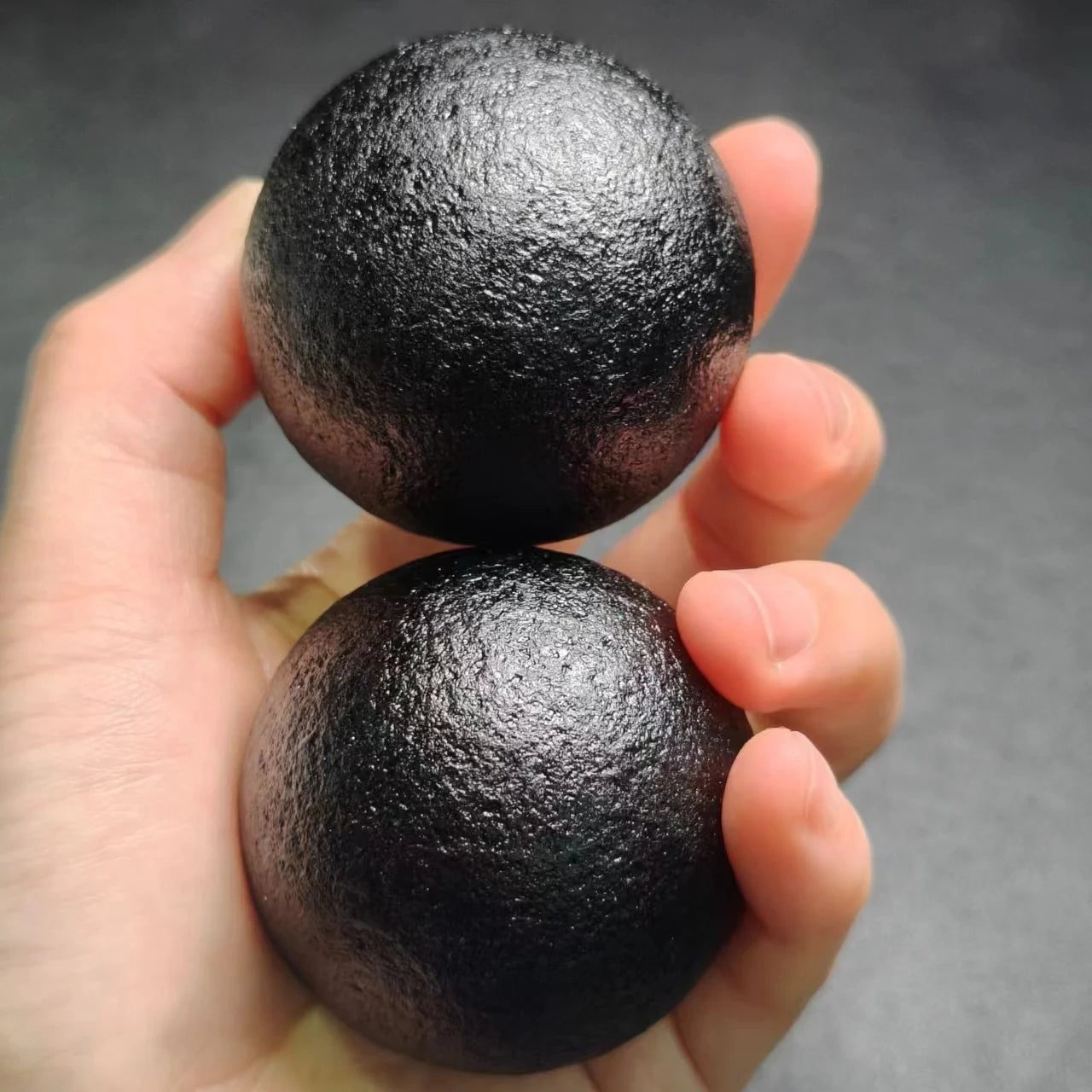 Moldavite Sphere - Cosmic Orb of Transformation (40mm & 50mm) - Genuine Celestial Stone