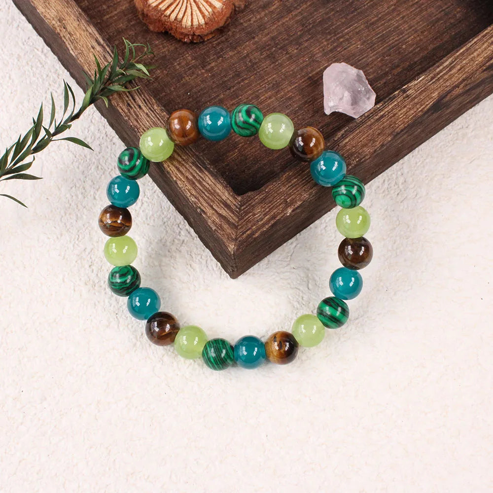 Rich Money Bracelet – Natural Stone Prosperity Bangle