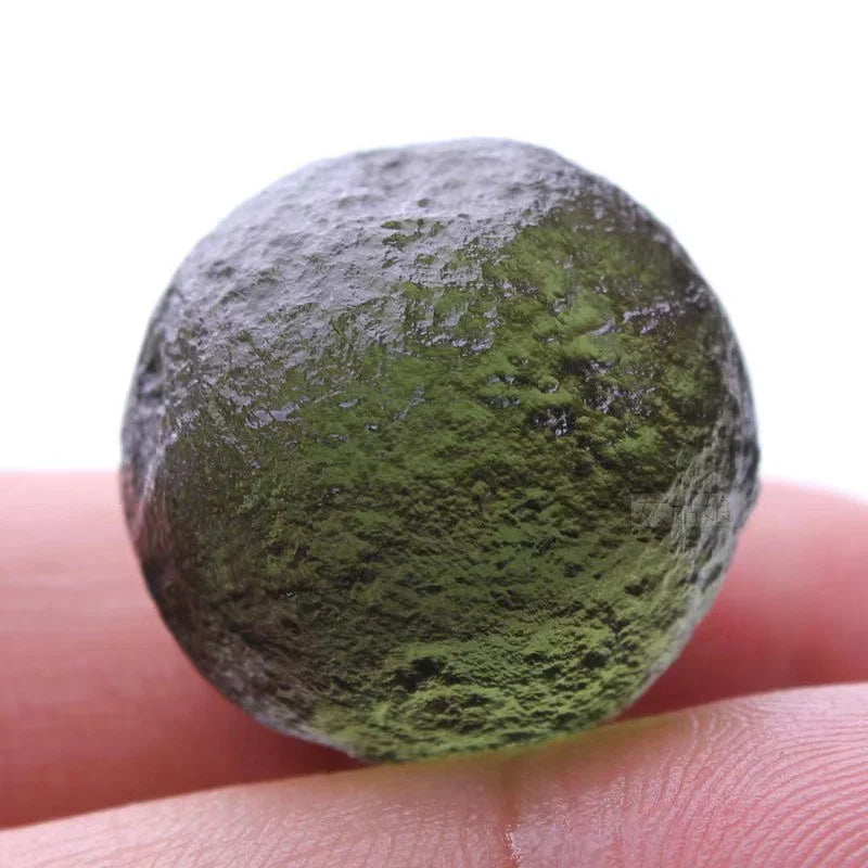 20 mm Genuine Moldavite Energy Sphere – Star-Born Crystal of Cosmic Transformation