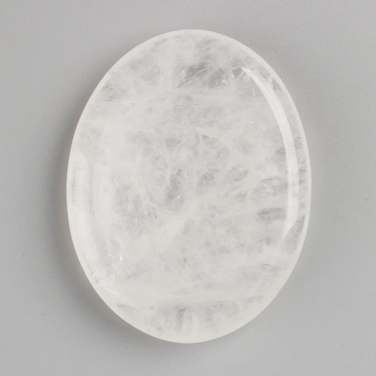 Jade Chakra Palm Stone – Natural Crystal Quartz Worry Stone for Healing & Manifestation