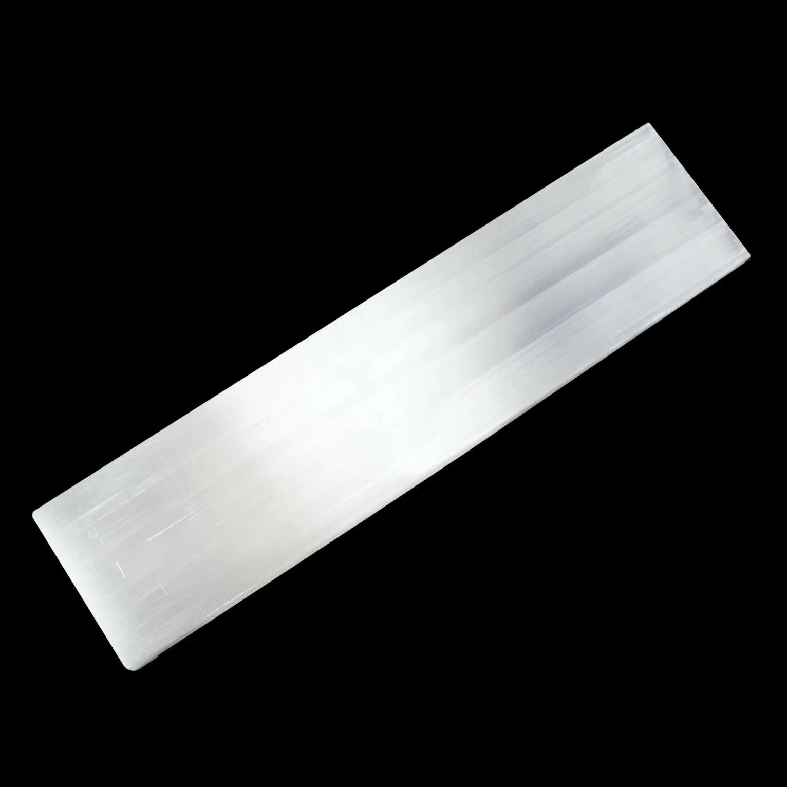 Selenite Slice Charging Station – Crystal Plate for Cleansing, Purification & Energy Healing