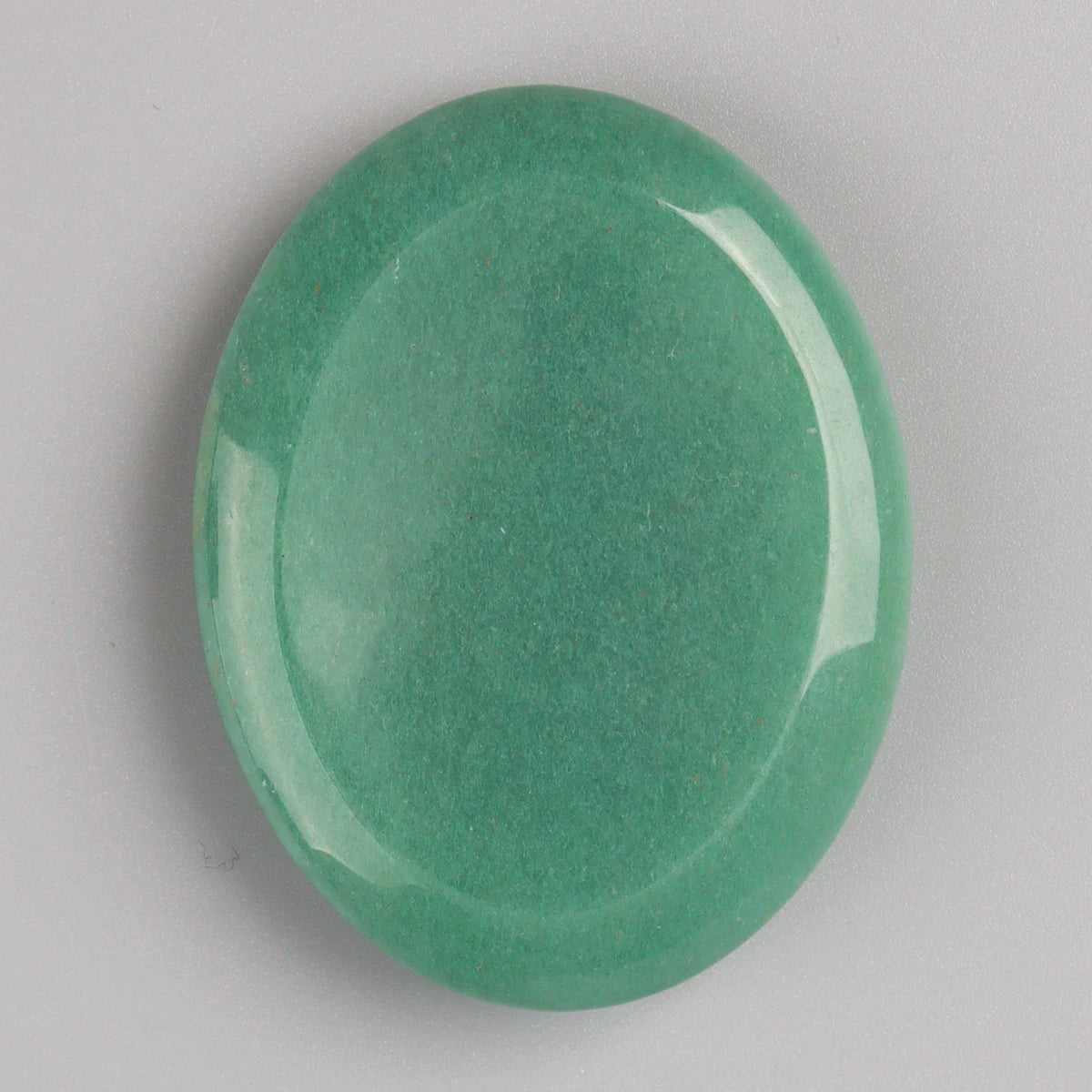 Jade Chakra Palm Stone – Natural Crystal Quartz Worry Stone for Healing & Manifestation