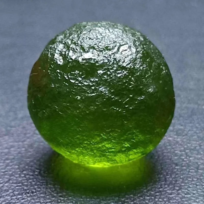 20 mm Genuine Moldavite Energy Sphere – Star-Born Crystal of Cosmic Transformation