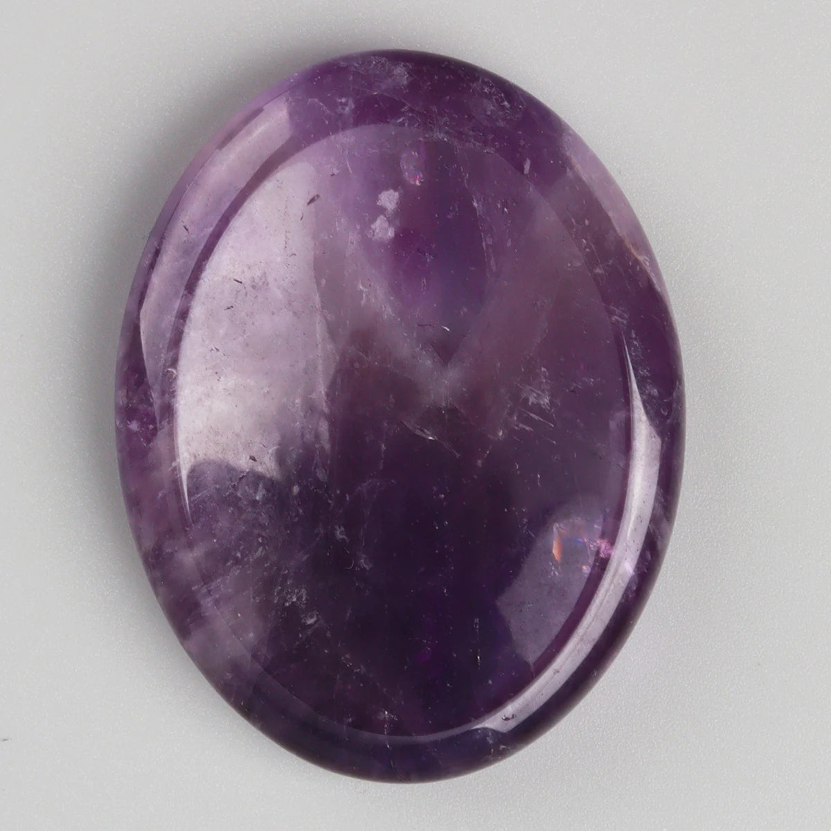 Jade Chakra Palm Stone – Natural Crystal Quartz Worry Stone for Healing & Manifestation