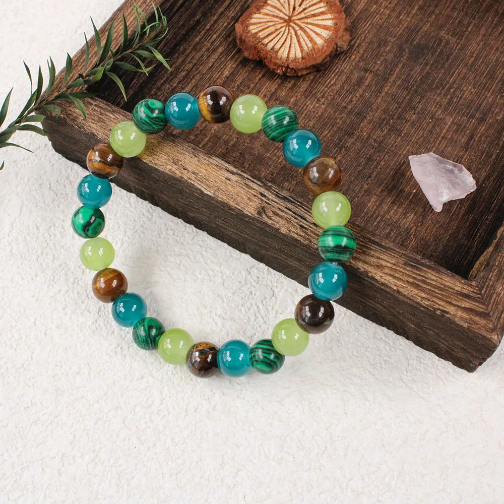 Rich Money Bracelet – Natural Stone Prosperity Bangle